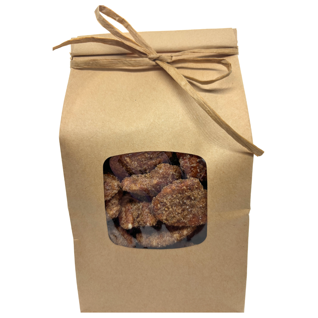 Cinnamon Sugar Roasted Pecans
